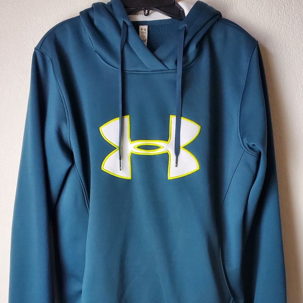 Under Armour Teal Blue Green Sweatshirt